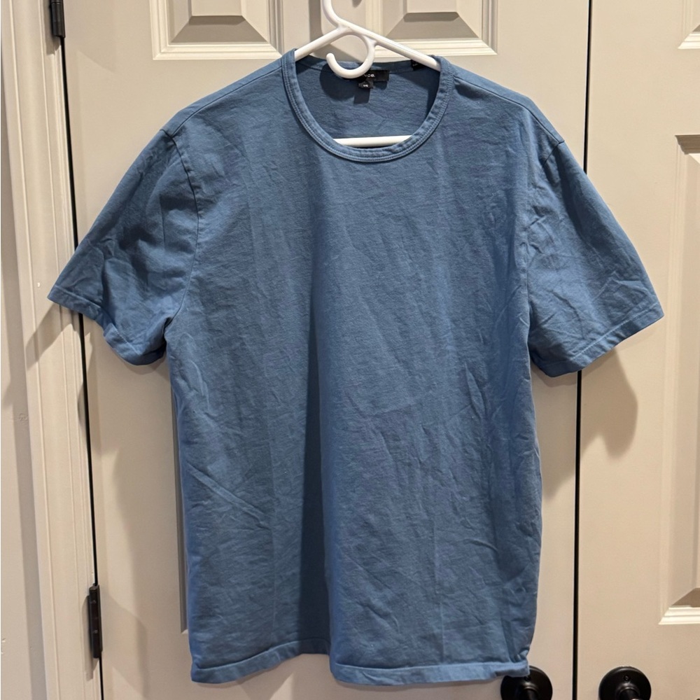 Vince Light Blue Short Sleeve Tee